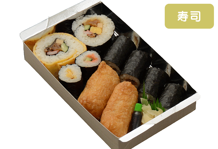りんどう(稲荷寿司・巻物) 648円(税込)